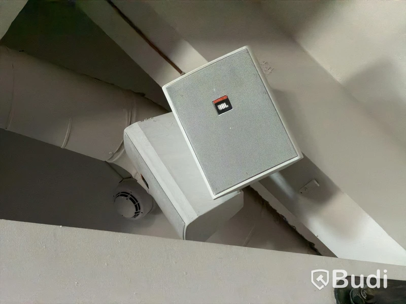 Högtalare JBL & Prophon, 8 st