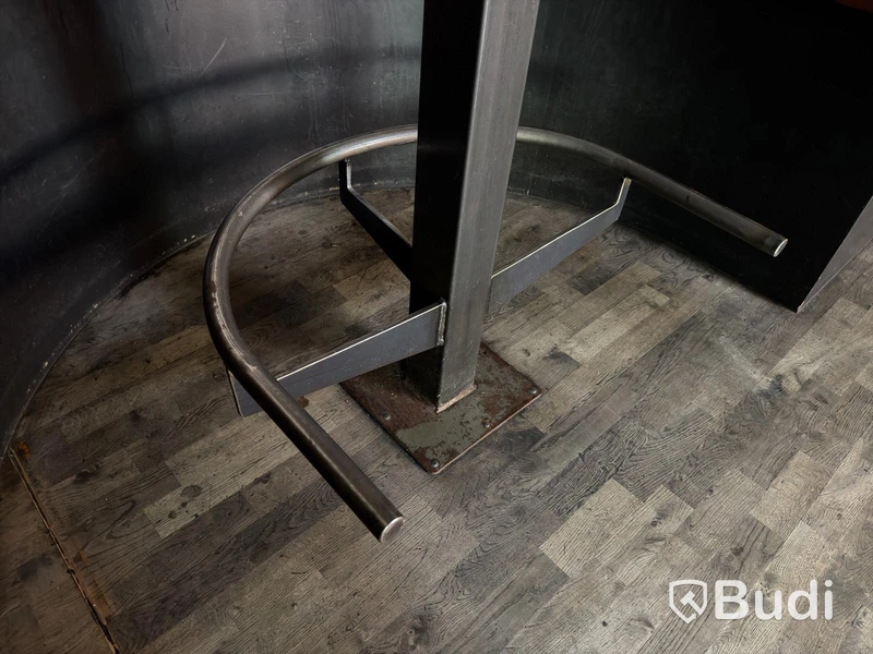 Tables, set of 3, floor-mounted