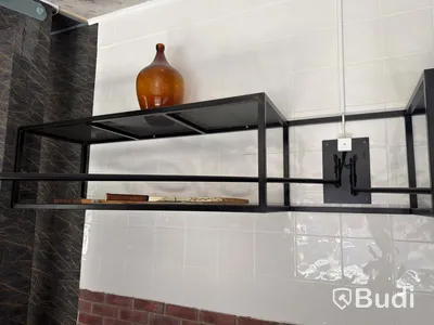 Wall-mounted shelves, 2 pcs, metal