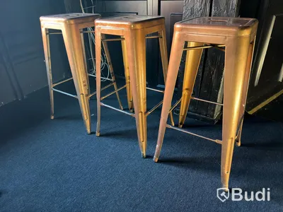 Bar stools, 3 pcs