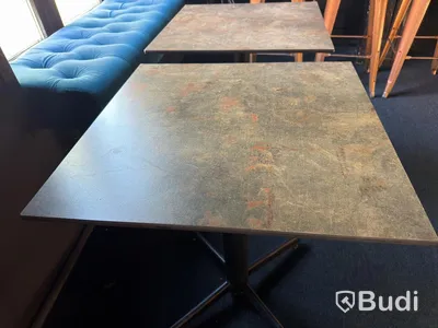 Dining tables, 60x60 cm, height 71 cm, 2 pcs