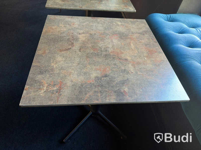 Dining tables, 60x60 cm, height 71 cm, 2 pcs