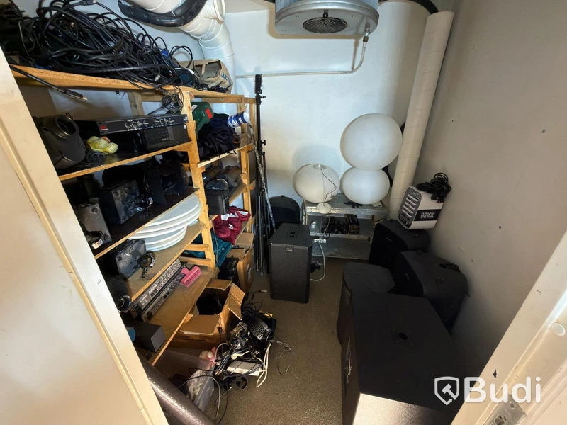 Contents of the storage room