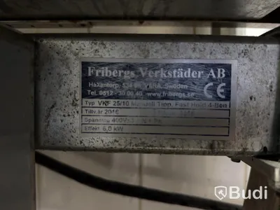 Stekbord Fribergs VKF 25/10, 6 kW, 3-fas
