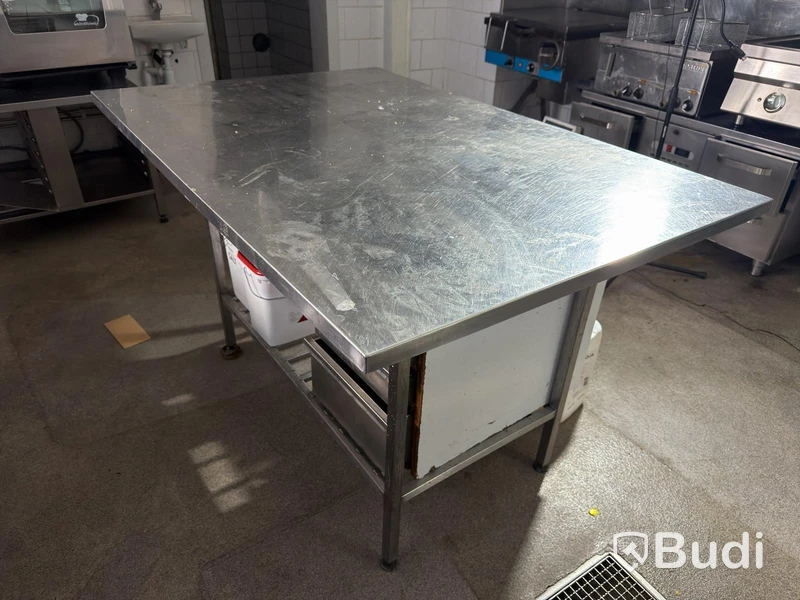 Stainless steel work table