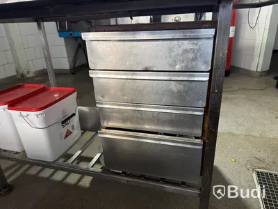 Stainless steel work table