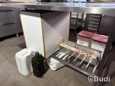 Stainless steel work table