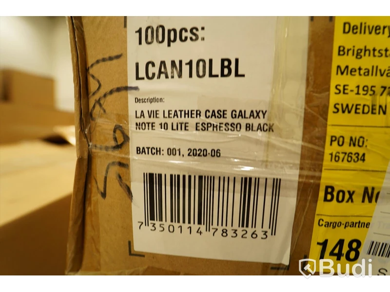 Pall med mobilskal leather till olika Galaxy modeller S9, Note 10 m.fl