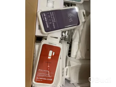 Pall med div mobilskal till olika Samsung mobiler