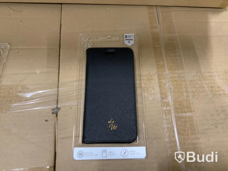 Pall med mobilskal (Wallet-modell) till Iphone X från La vie