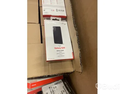 Pall med blandade mobilskal från Celly till S20 Ultra, Iphone m.m.