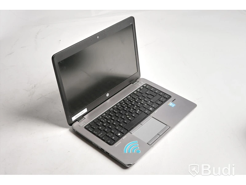 Bärbar dator - HP Elitebook 840 G1, rensad, inget OS, OBS! säljs utan strömkabel, skada på ena hörnet