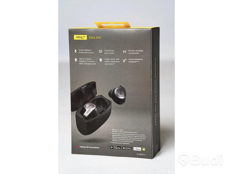 Jabra Elite Active 65T trådlösa hörlurar. Ny - Obruten förpackning.