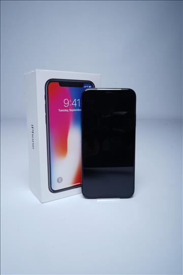Iphone X 64 GB 100 procent batterihälsa i kartong inkl tillbehör