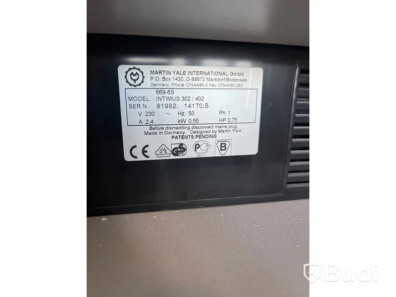 Dokumentförstörare intimus 302