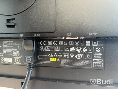24 tums skärm Lenovo T24i-10 ink ström och Displayport-kabel. 1920x1080 IPS, 6ms responstid. Inbyggd USB-hubb