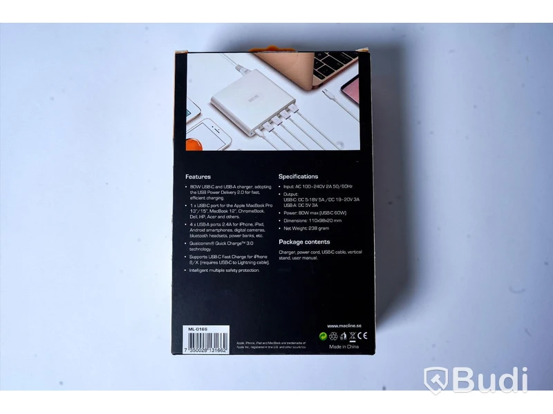 Multiladdare 2st - MACLINE,