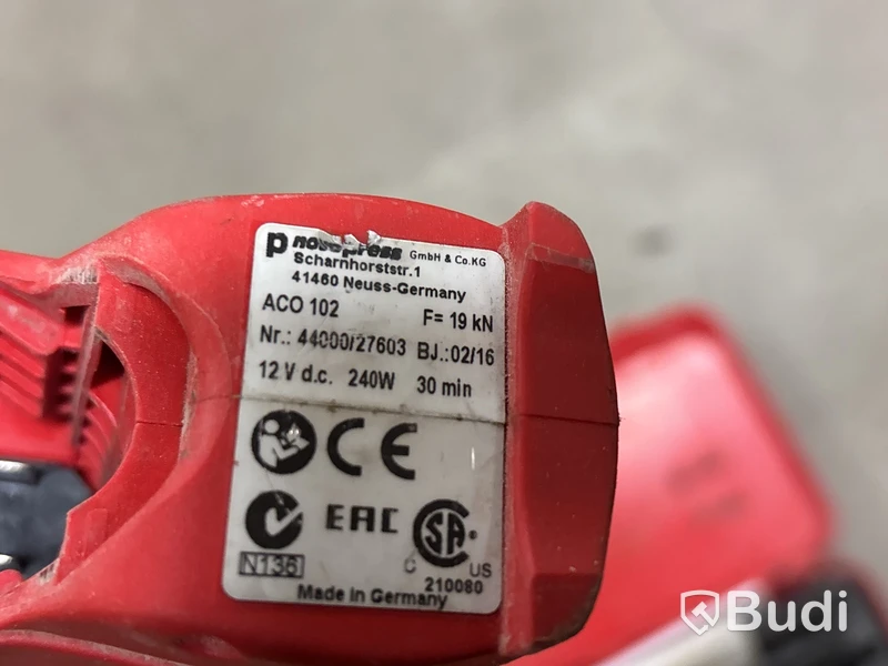 Pressmaskin NovoPress ACO102