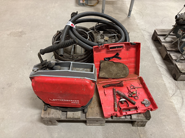 Rensmaskin Rothenberger R600
