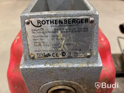 Rensmaskin Rothenberger R600