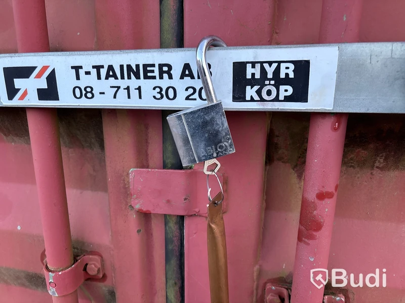 40-fots container med innehåll