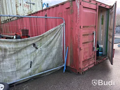 40-fots container med innehåll