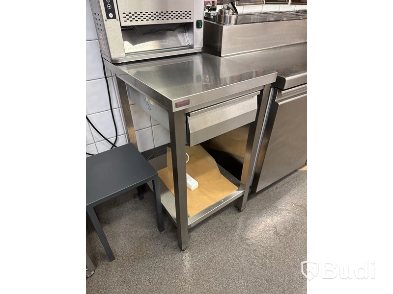 Rostfri arbetsbänk