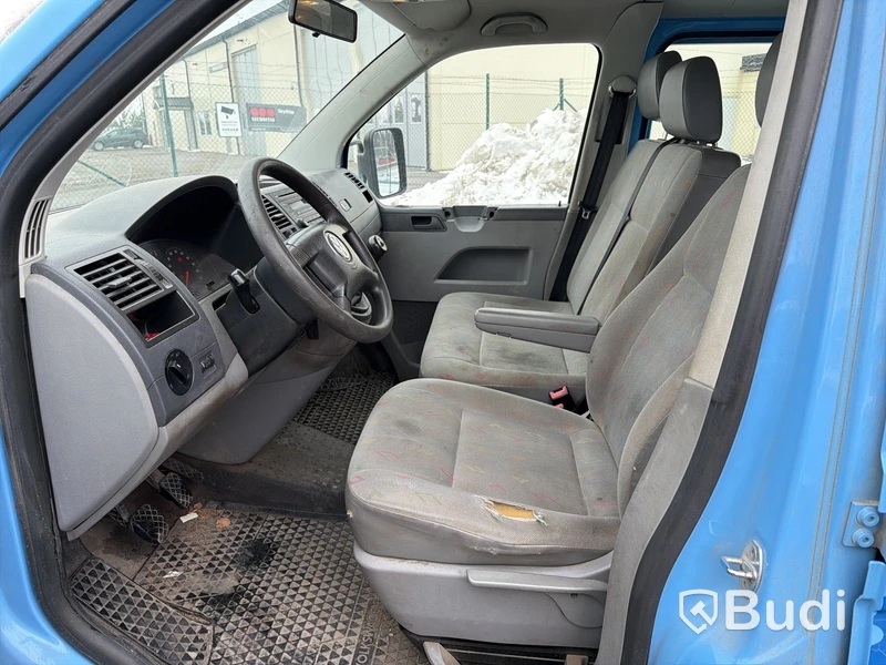 VW Transporter T5 1.9 TDI Pickup dubbelhytt (102hk) -2007