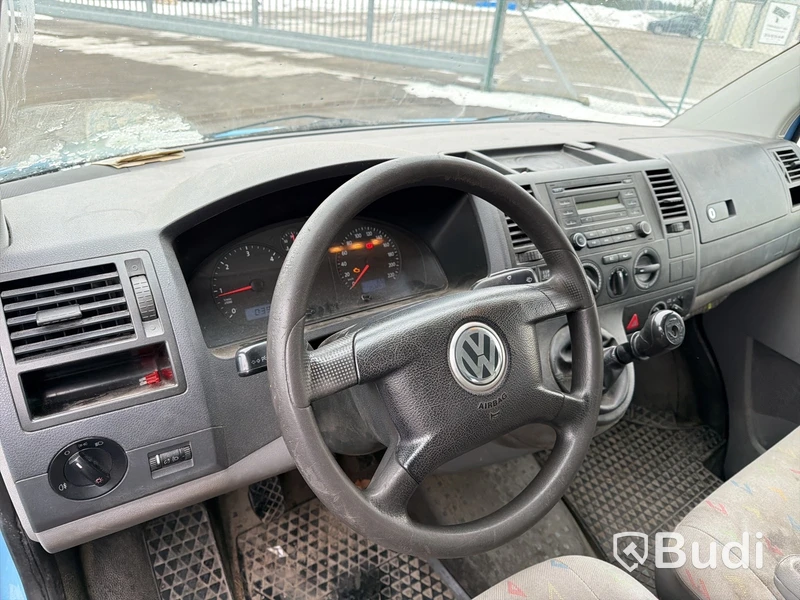 VW Transporter T5 1.9 TDI Pickup dubbelhytt (102hk) -2007