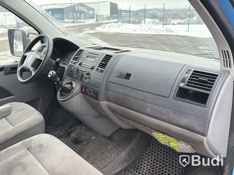 VW Transporter T5 1.9 TDI Pickup dubbelhytt (102hk) -2007