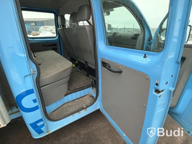 VW Transporter T5 1.9 TDI Pickup dubbelhytt (102hk) -2007
