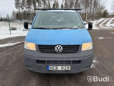VW Transporter T5 1.9 TDI Pickup dubbelhytt (102hk) -2007