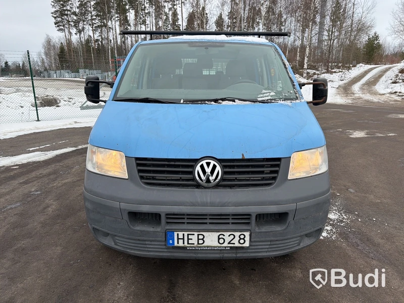 VW Transporter T5 1.9 TDI Pickup dubbelhytt (102hk) -2007
