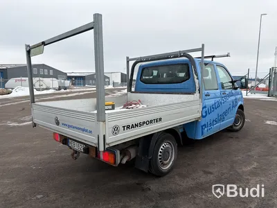 VW Transporter T5 1.9 TDI Pickup dubbelhytt (102hk) -2007