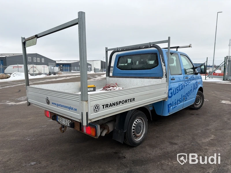 VW Transporter T5 1.9 TDI Pickup dubbelhytt (102hk) -2007