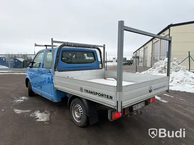 VW Transporter T5 1.9 TDI Pickup dubbelhytt (102hk) -2007