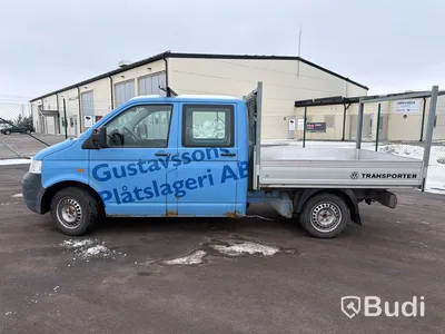 VW Transporter T5 1.9 TDI Pickup dubbelhytt (102hk) -2007