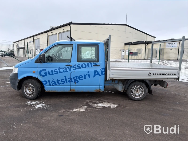 VW Transporter T5 1.9 TDI Pickup dubbelhytt (102hk) -2007