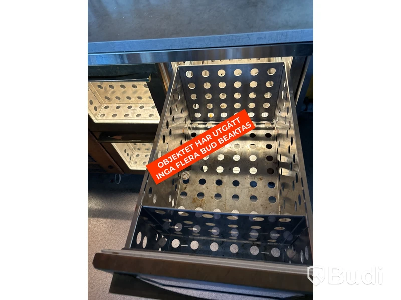 Kyldisk med 8 st. lådor