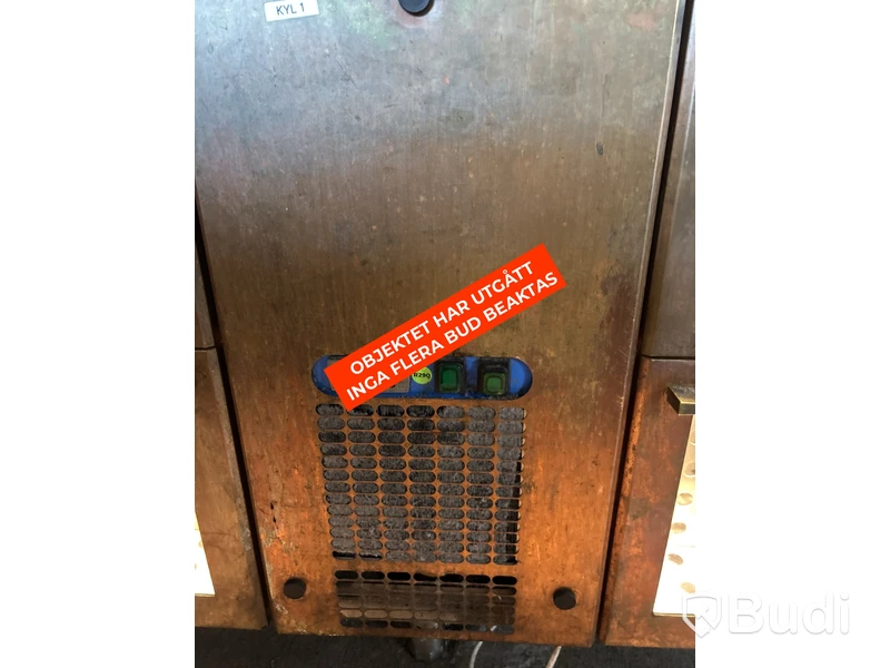 Kyldisk med 8 st. lådor