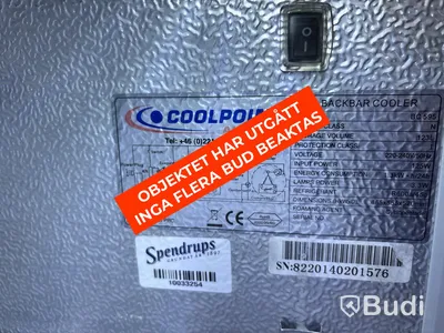 Kylskåp Coolpoint Backbar Cooler BC595