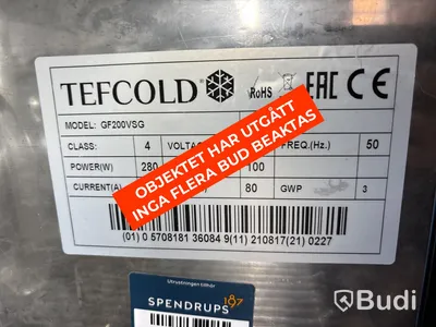 Kylskåp Tefcold