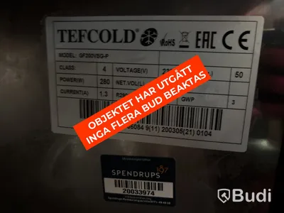 Kylskåp Tefcold