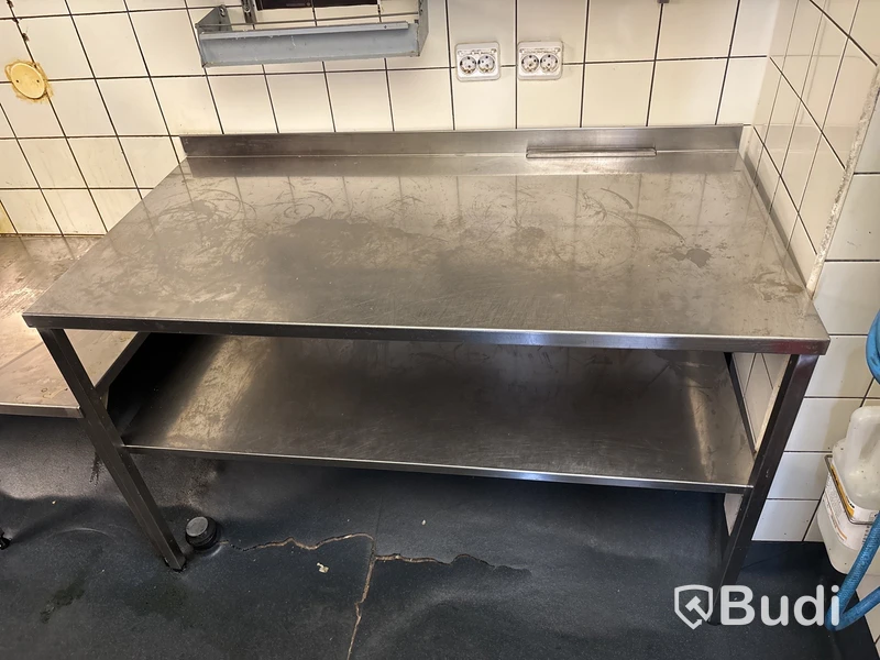 2 st. Rostfria bänkar