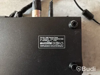 3 st. Discobelysning ADJ Quad Phase HP inkl. Dimmer Panel Eurolite FD-32+1 DMX