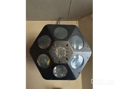 3 st. Discobelysning ADJ Quad Phase HP inkl. Dimmer Panel Eurolite FD-32+1 DMX