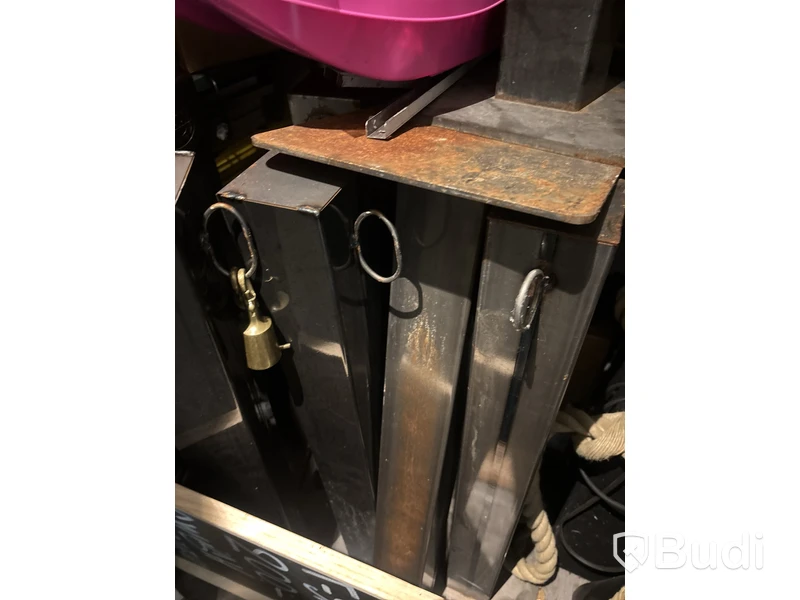 10 st. Stolpar för uteservering