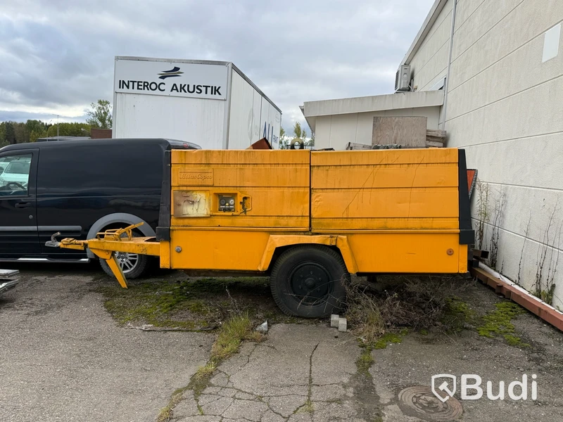 Kompressorvagn Atlas Copco - okänt skick