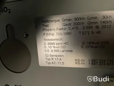 Bosch BEA 460 avgasanalysator för fordon