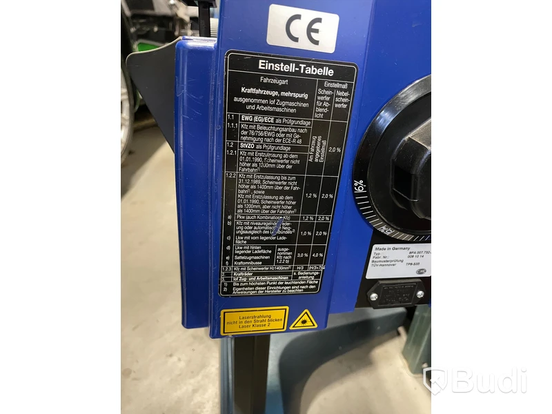 Hella SEG IV-DLX ljusinställningsapparat